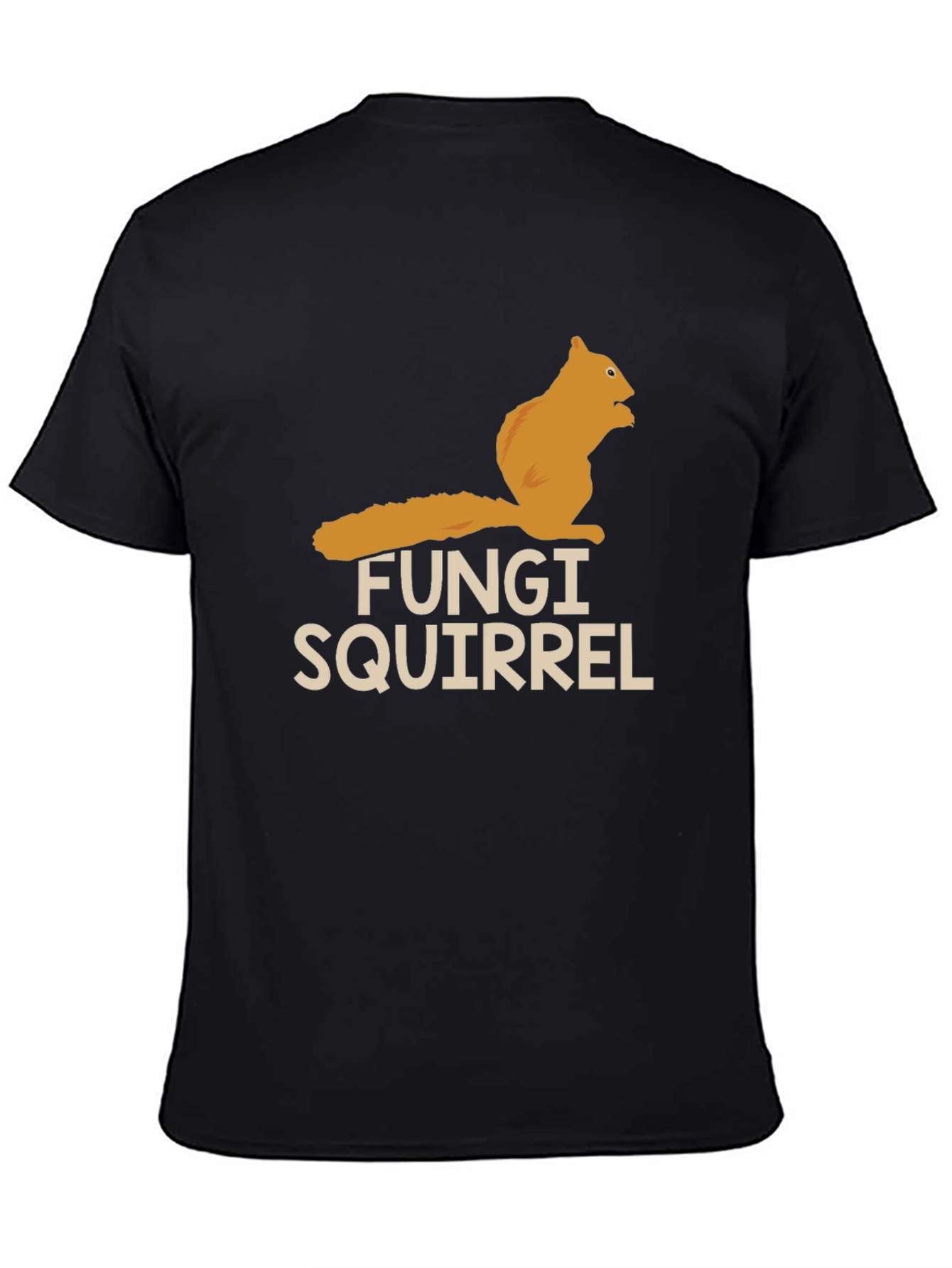 Fungi Squirrel Graphic Tee - Soft Cotton Blend