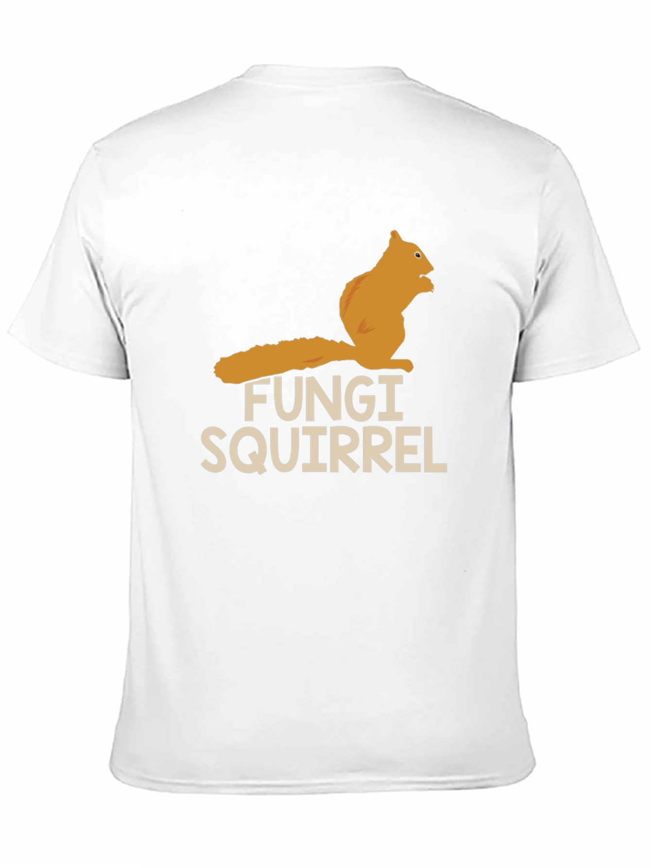 Fungi Squirrel Graphic Tee - Soft Cotton Blend