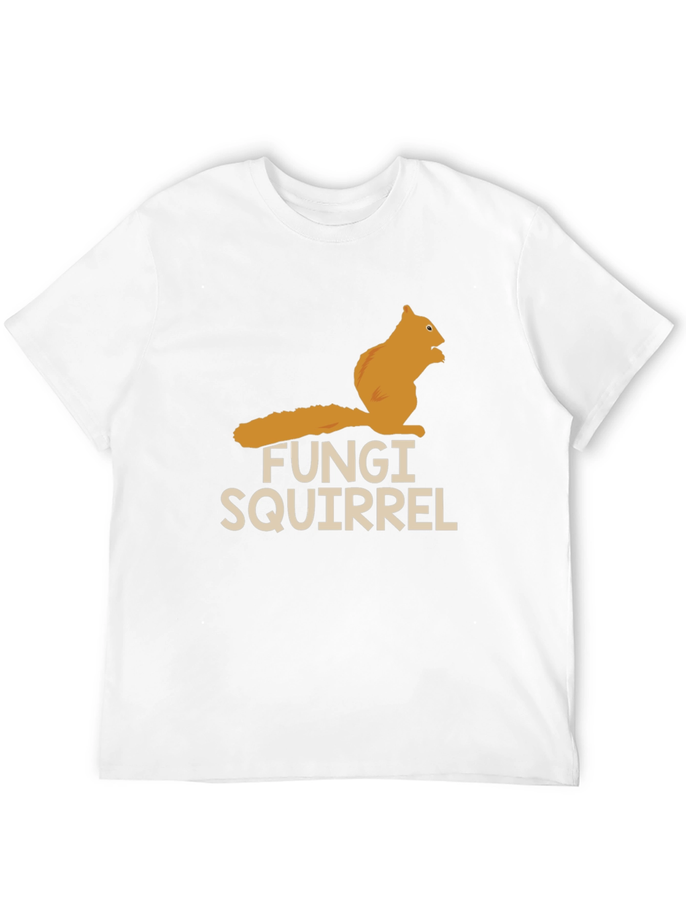 Fungi Squirrel Graphic Tee - Soft Cotton Blend