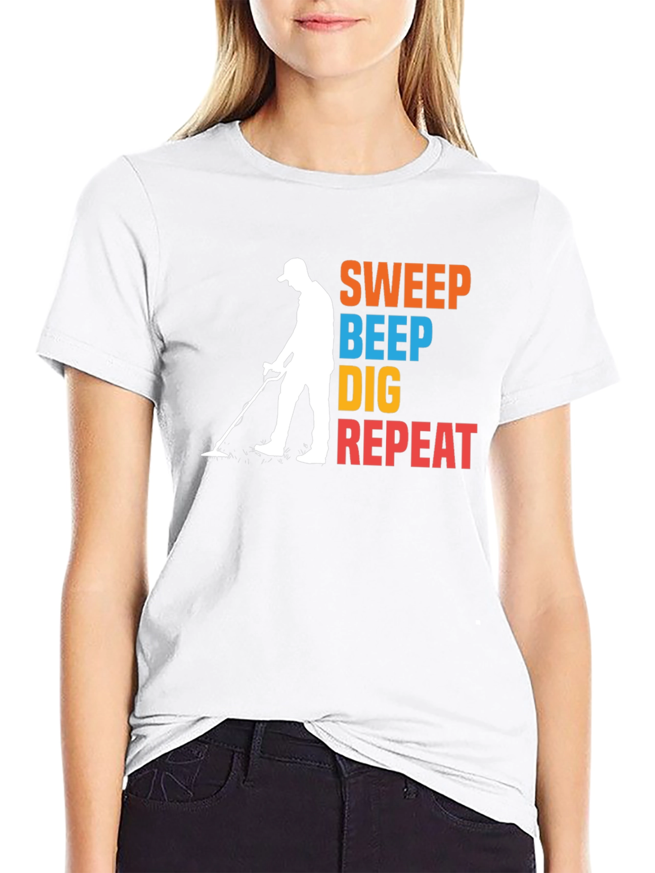 Sweep Beep Dig Repeat T-Shirt