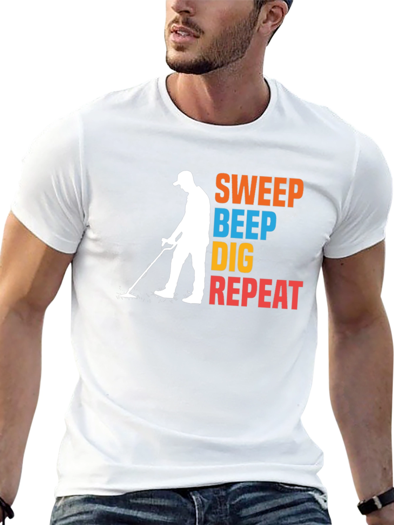 Sweep Beep Dig Repeat T-Shirt