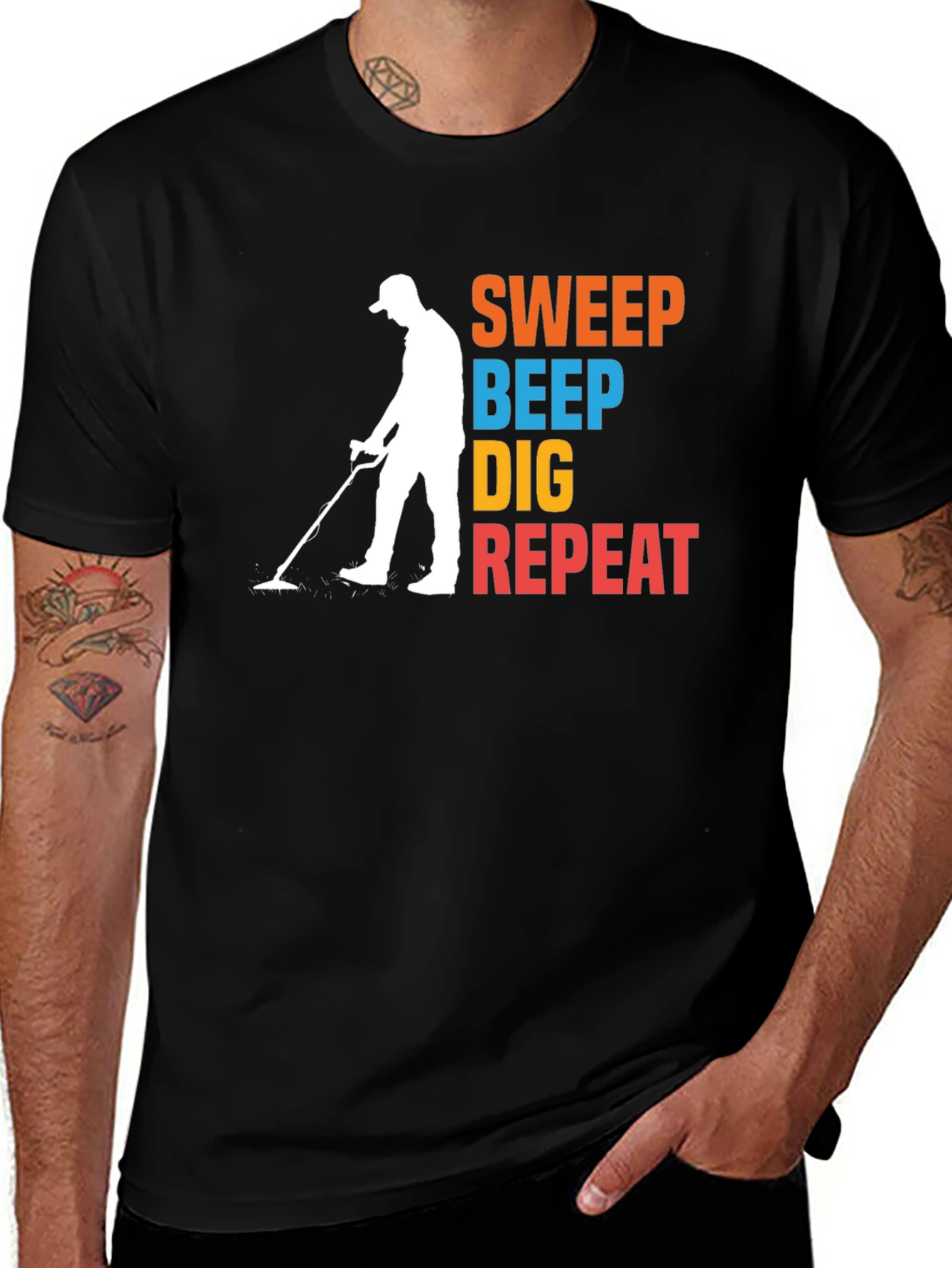Sweep Beep Dig Repeat T-Shirt