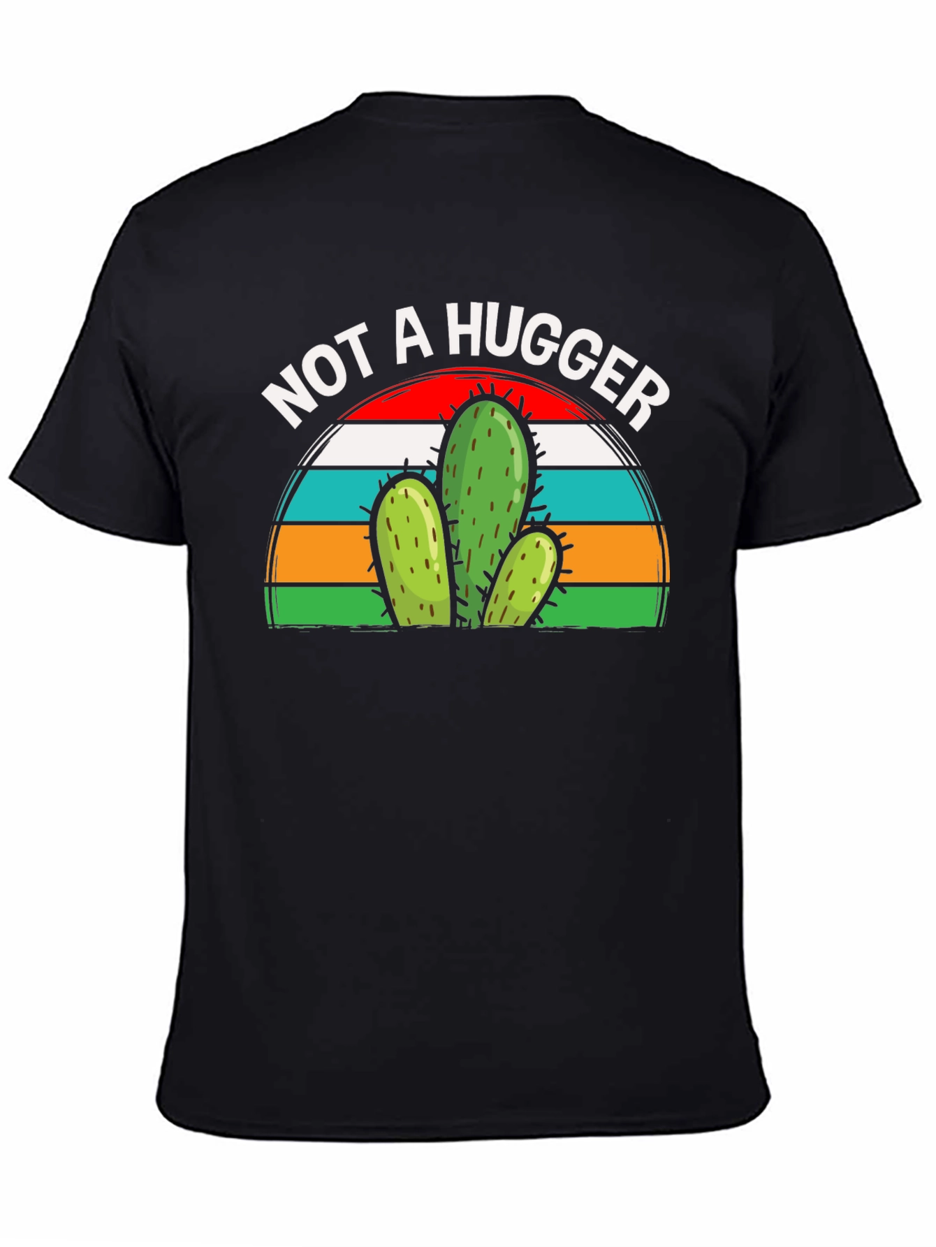 Not a Hugger Cactus Graphic Tee