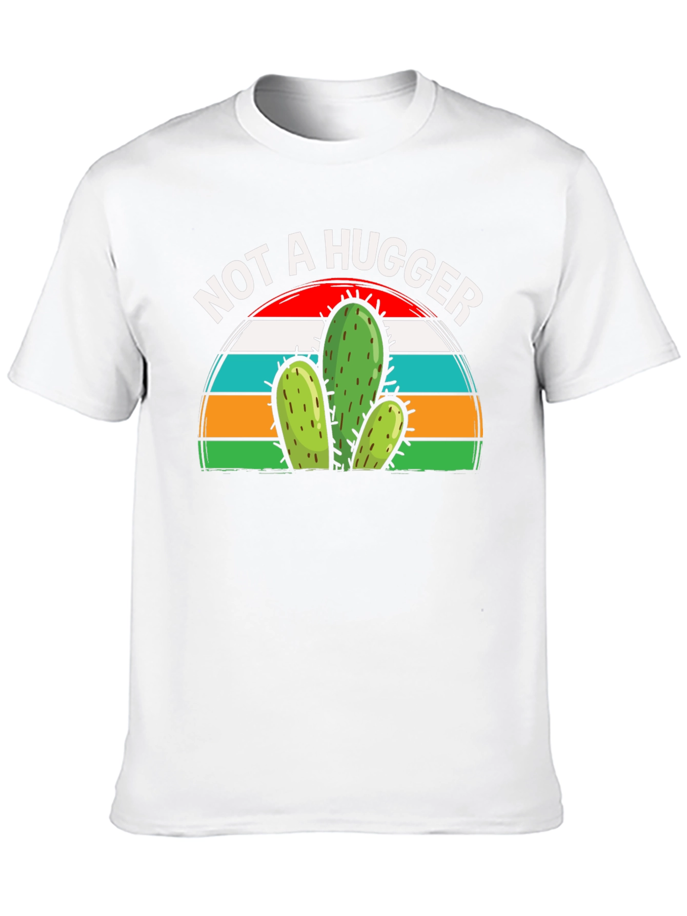 Not a Hugger Cactus Graphic Tee