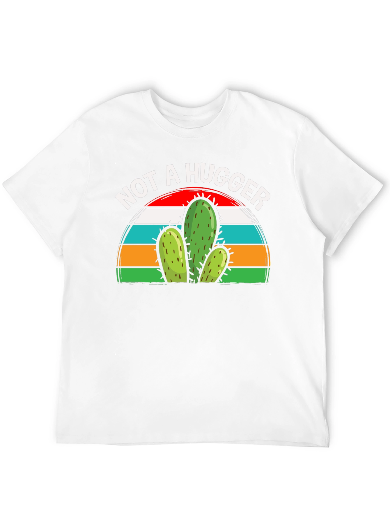 Not a Hugger Cactus Graphic Tee