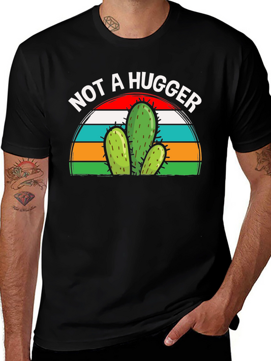 Not a Hugger Cactus Graphic Tee