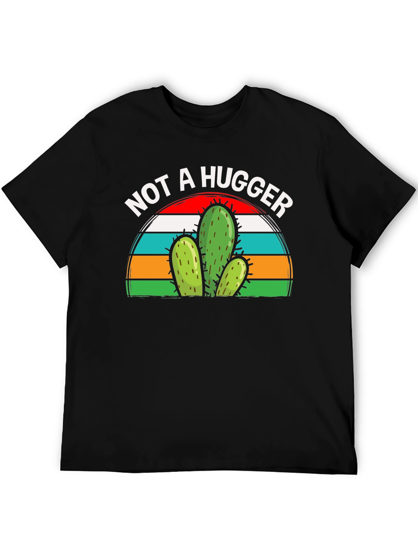 Not a Hugger Cactus Graphic Tee