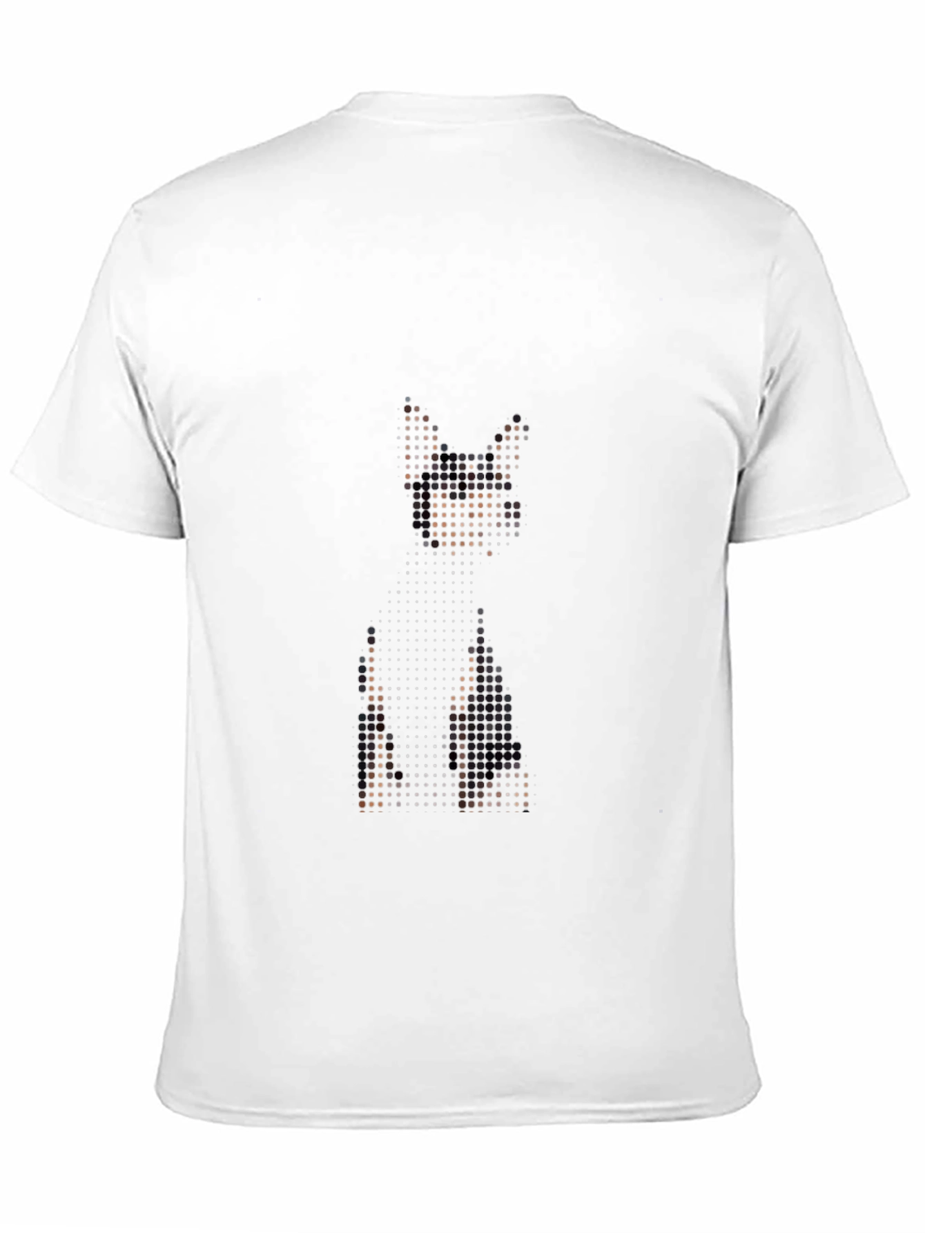 Pixelated Cat T-Shirt - Unique Graphic Tee