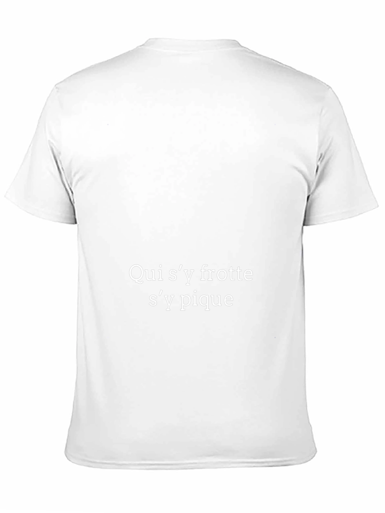 French Proverb Black T-Shirt