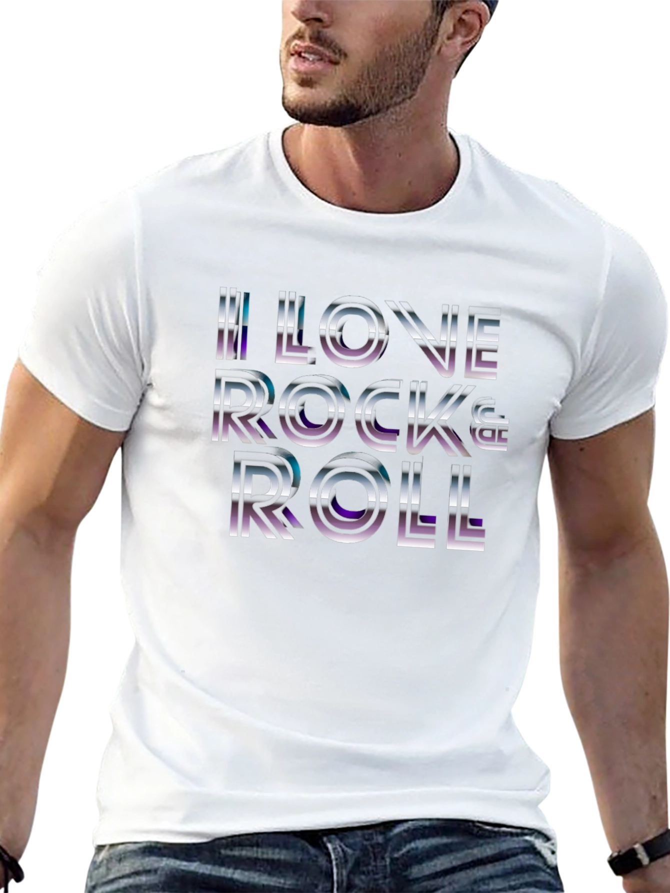 I Love Rock and Roll Graphic Tee