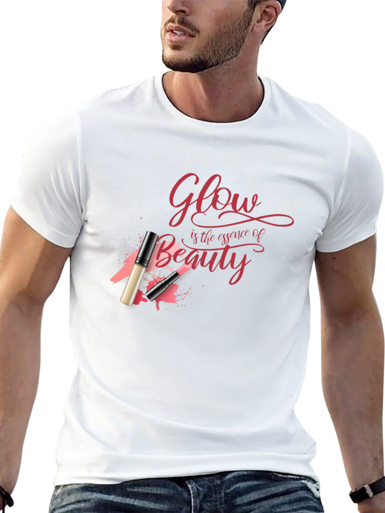 Glow is the Essence of Beauty Graphic Tee