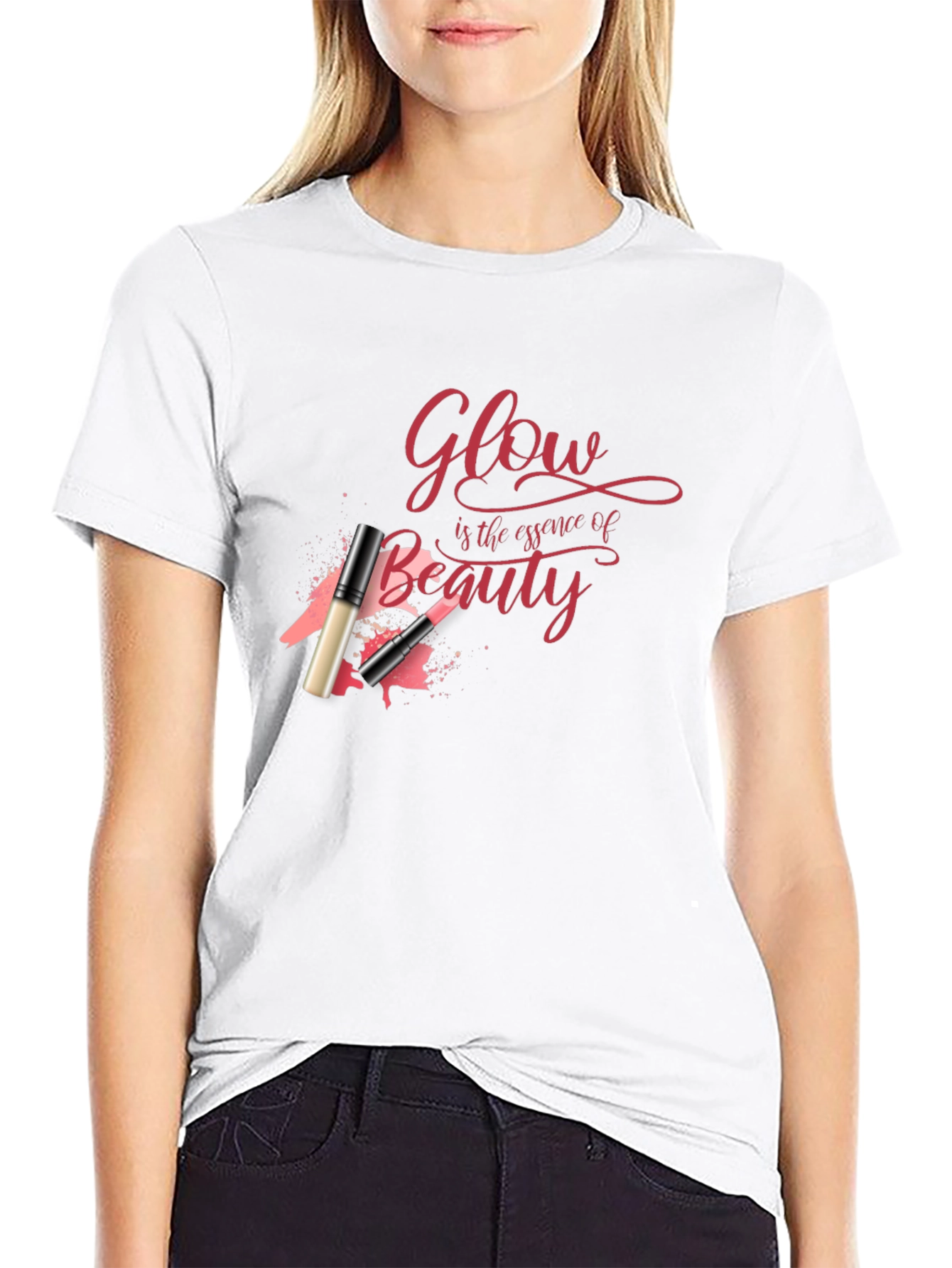 Glow is the Essence of Beauty Graphic Tee