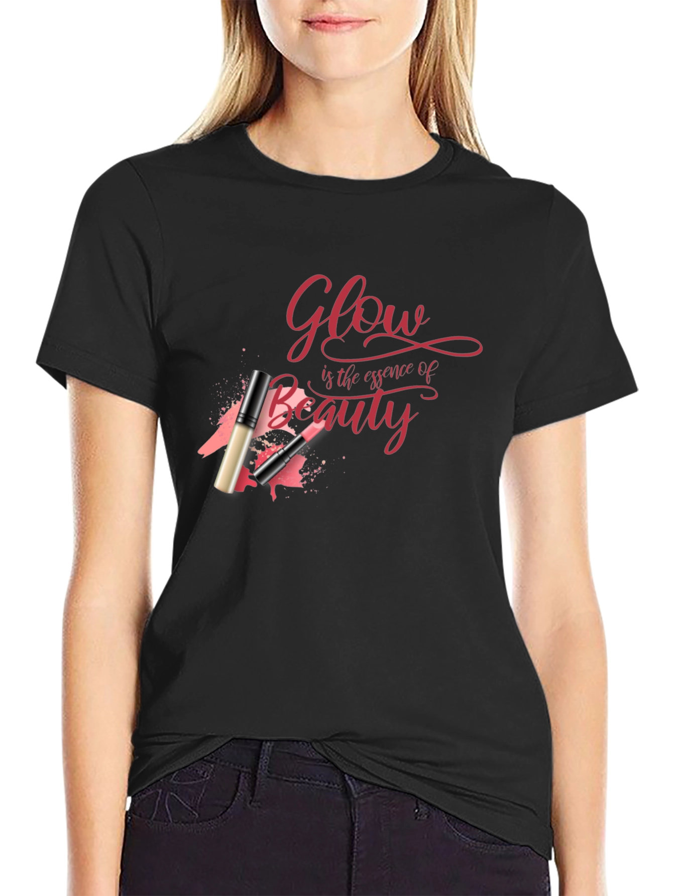 Glow is the Essence of Beauty Graphic Tee