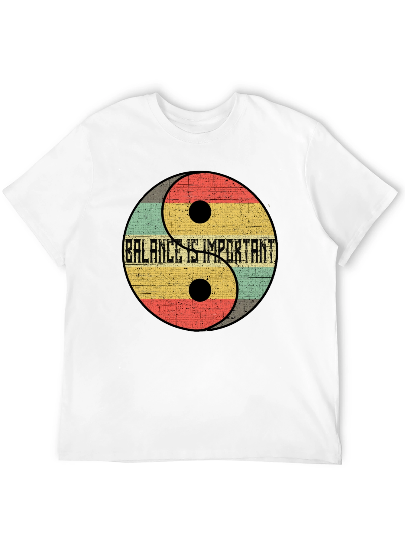 Balance is Important Yin Yang Graphic Tee