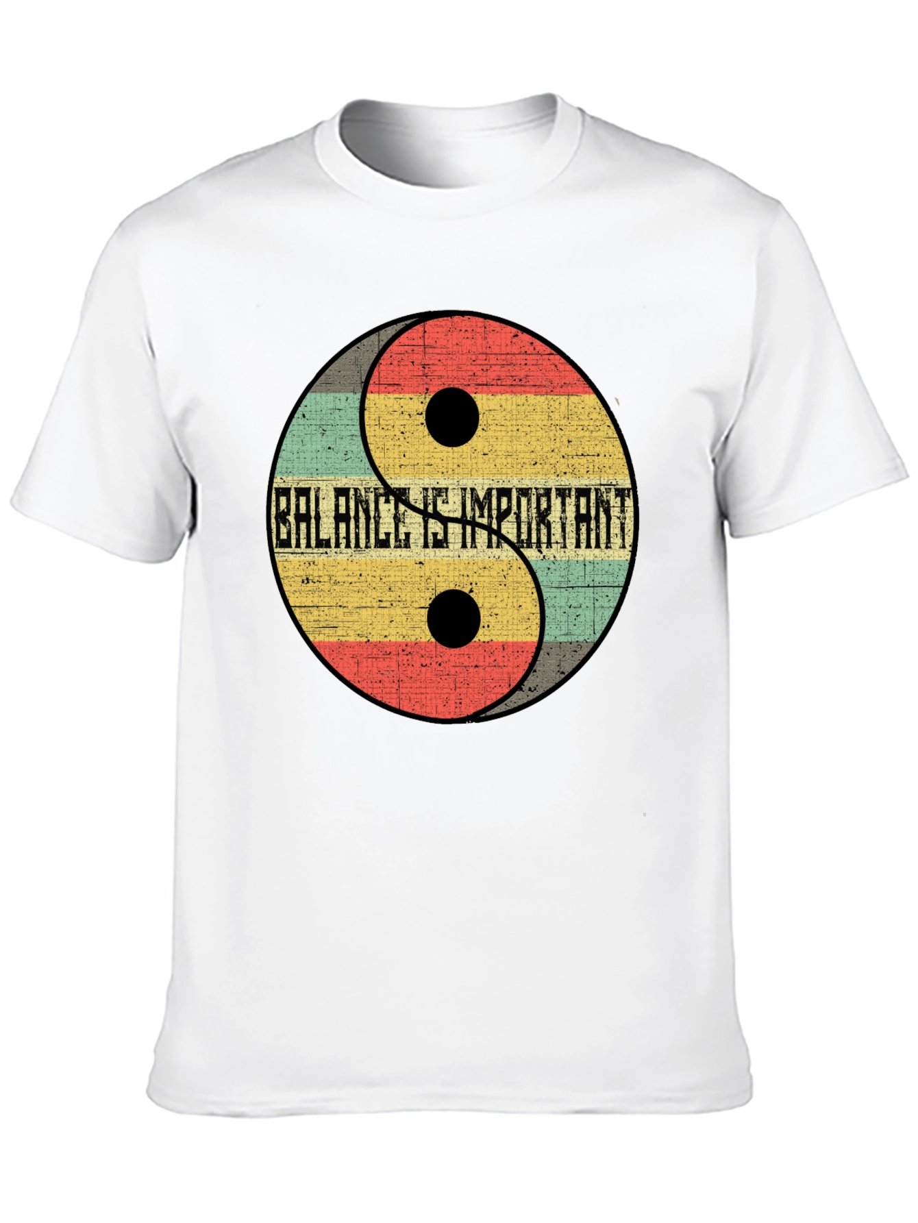 Balance is Important Yin Yang Graphic Tee