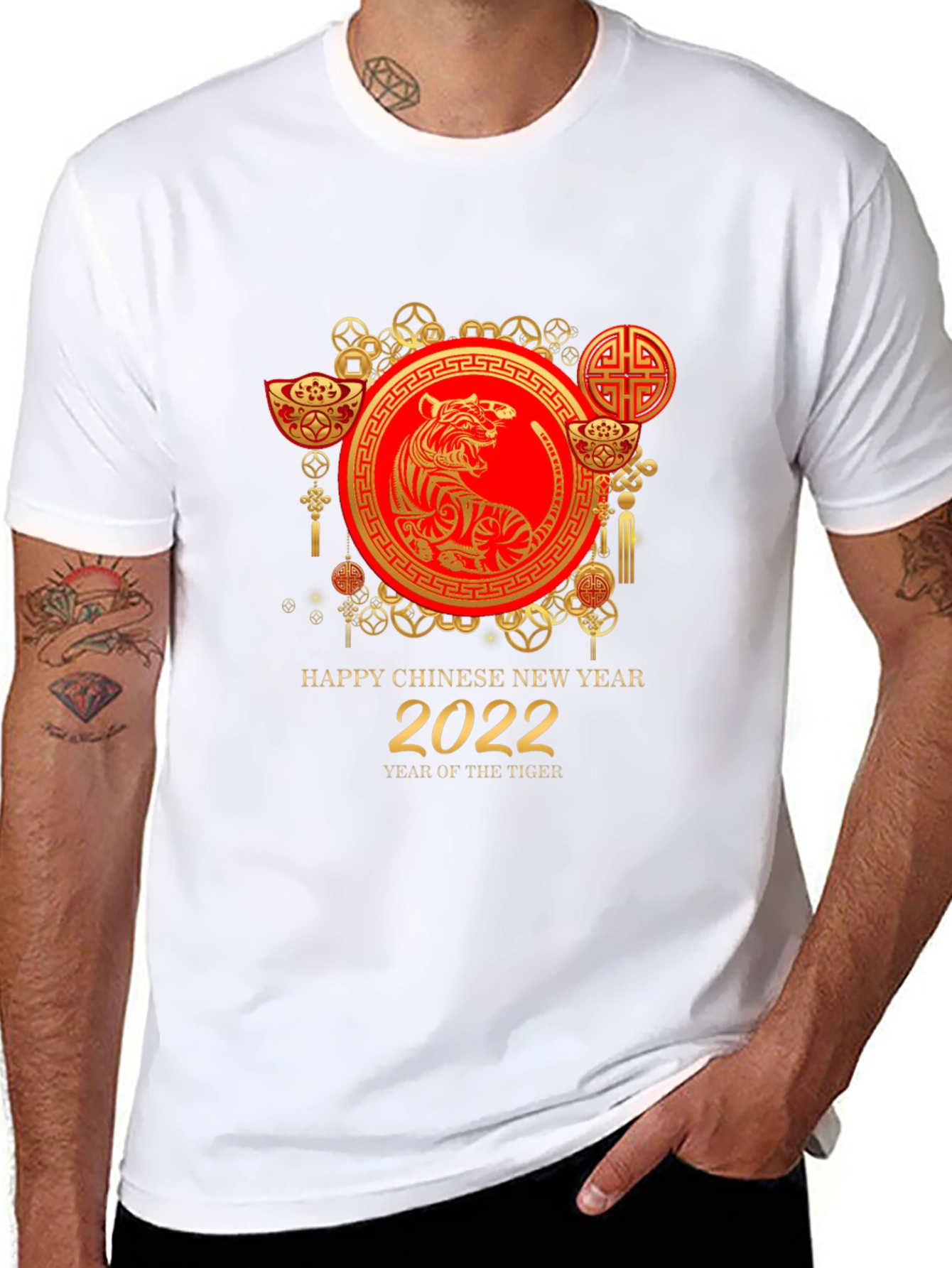 Chinese New Year 2022 Tiger T-Shirt