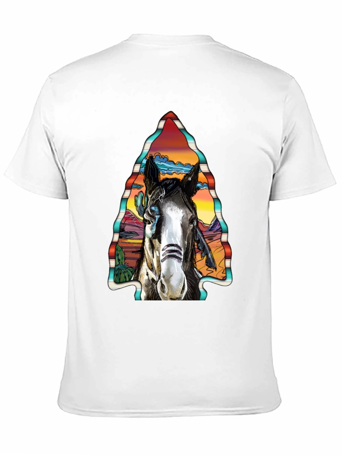 Horse Graphic Tee - Western Style