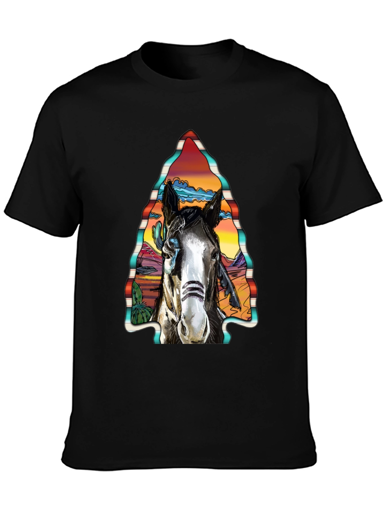 Horse Graphic Tee - Western Style