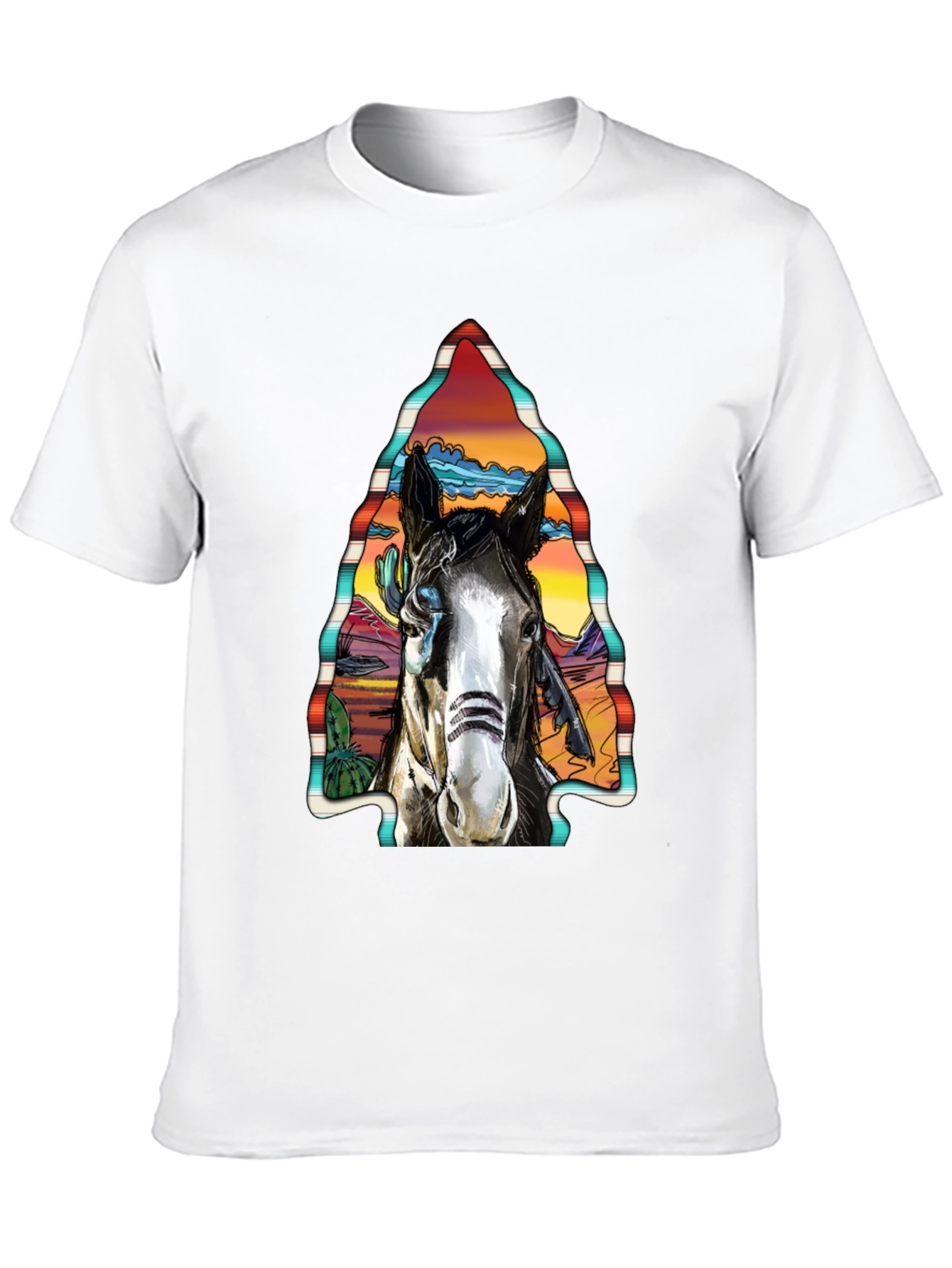 Horse Graphic Tee - Western Style