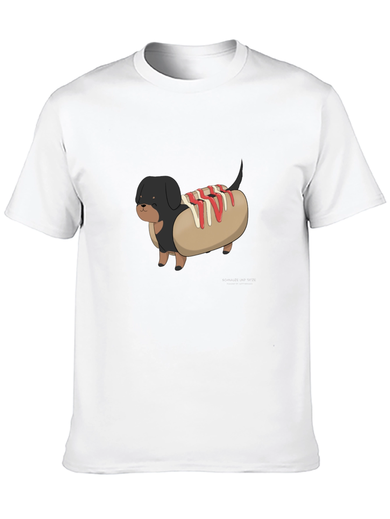 Hot Dog Dachshund Graphic Tee