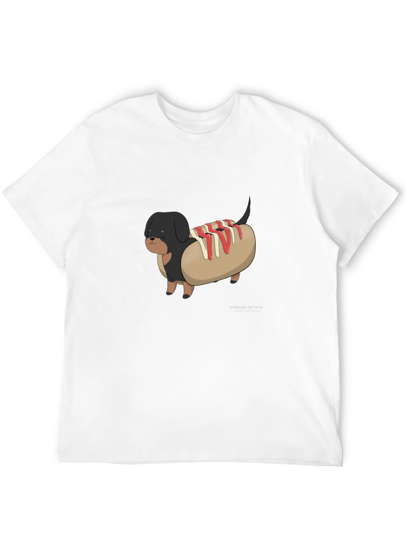 Hot Dog Dachshund Graphic Tee