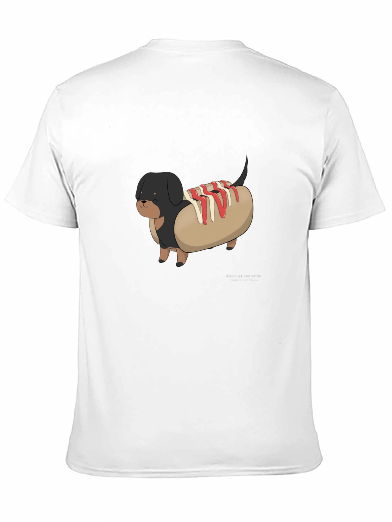 Hot Dog Dachshund Graphic Tee