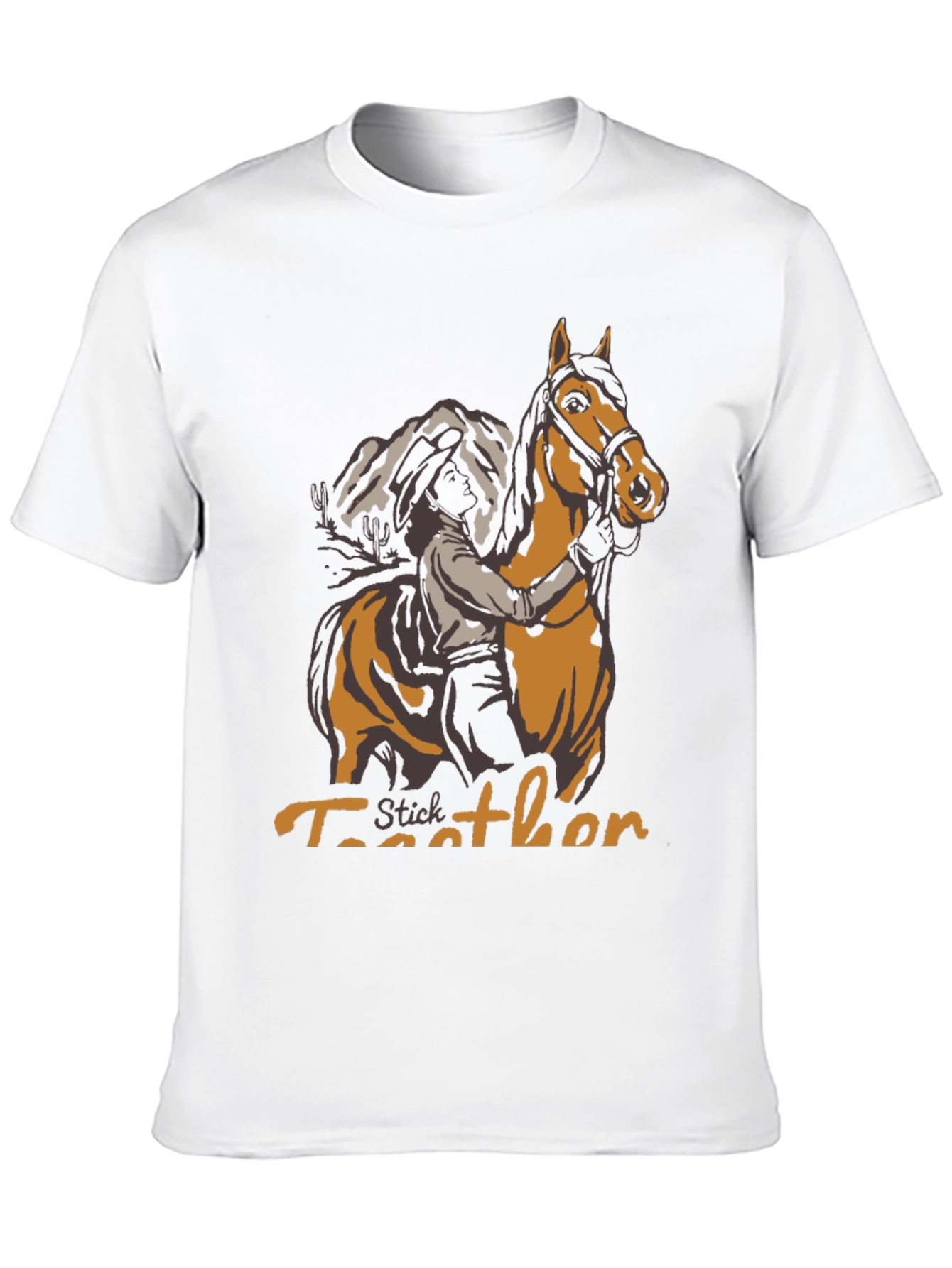 Stick Together Horse T-Shirt