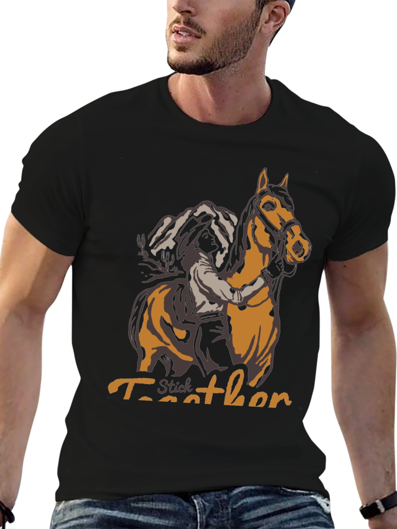 Stick Together Horse T-Shirt