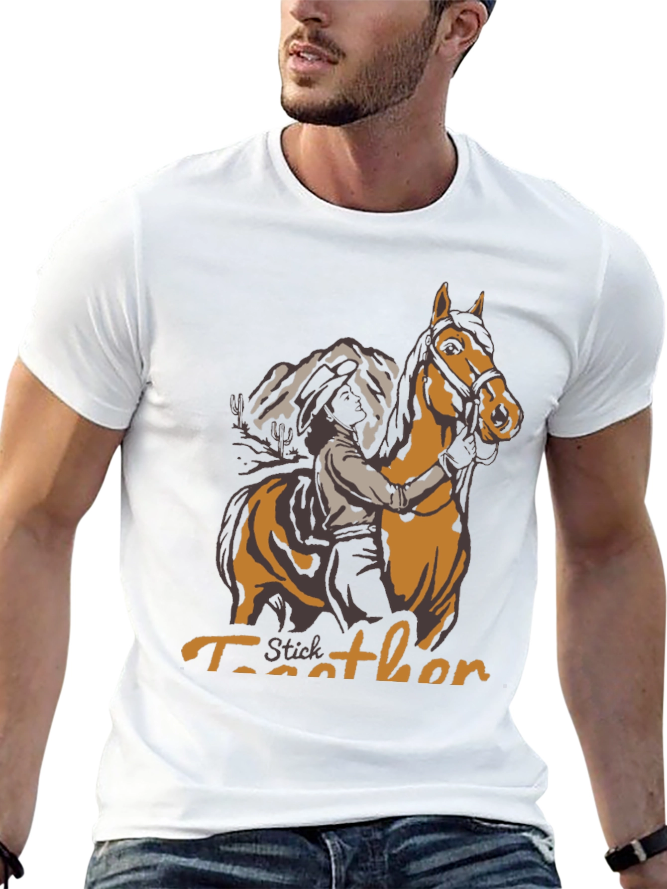 Stick Together Horse T-Shirt
