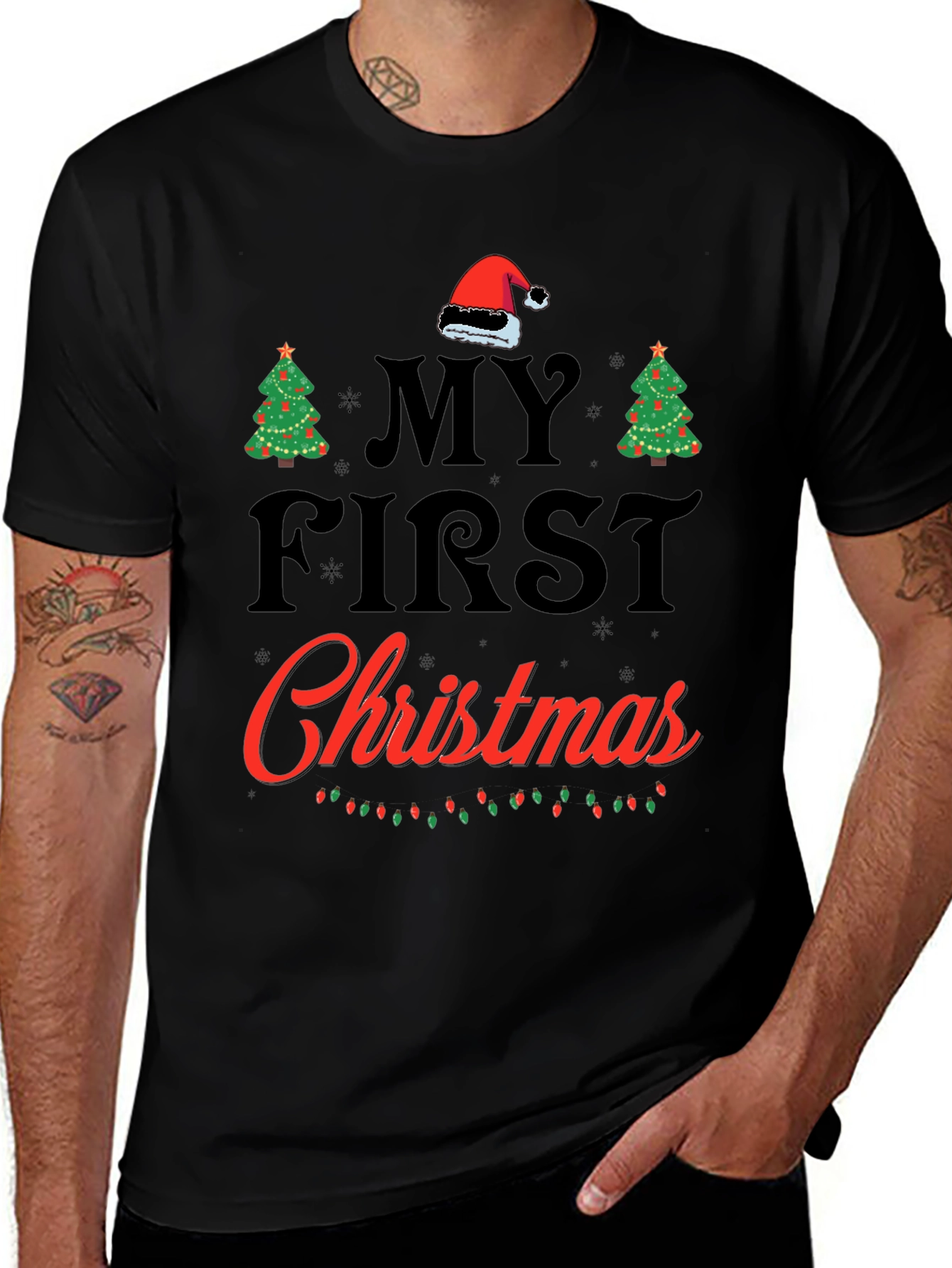 My First Christmas Holiday Graphic T-Shirt
