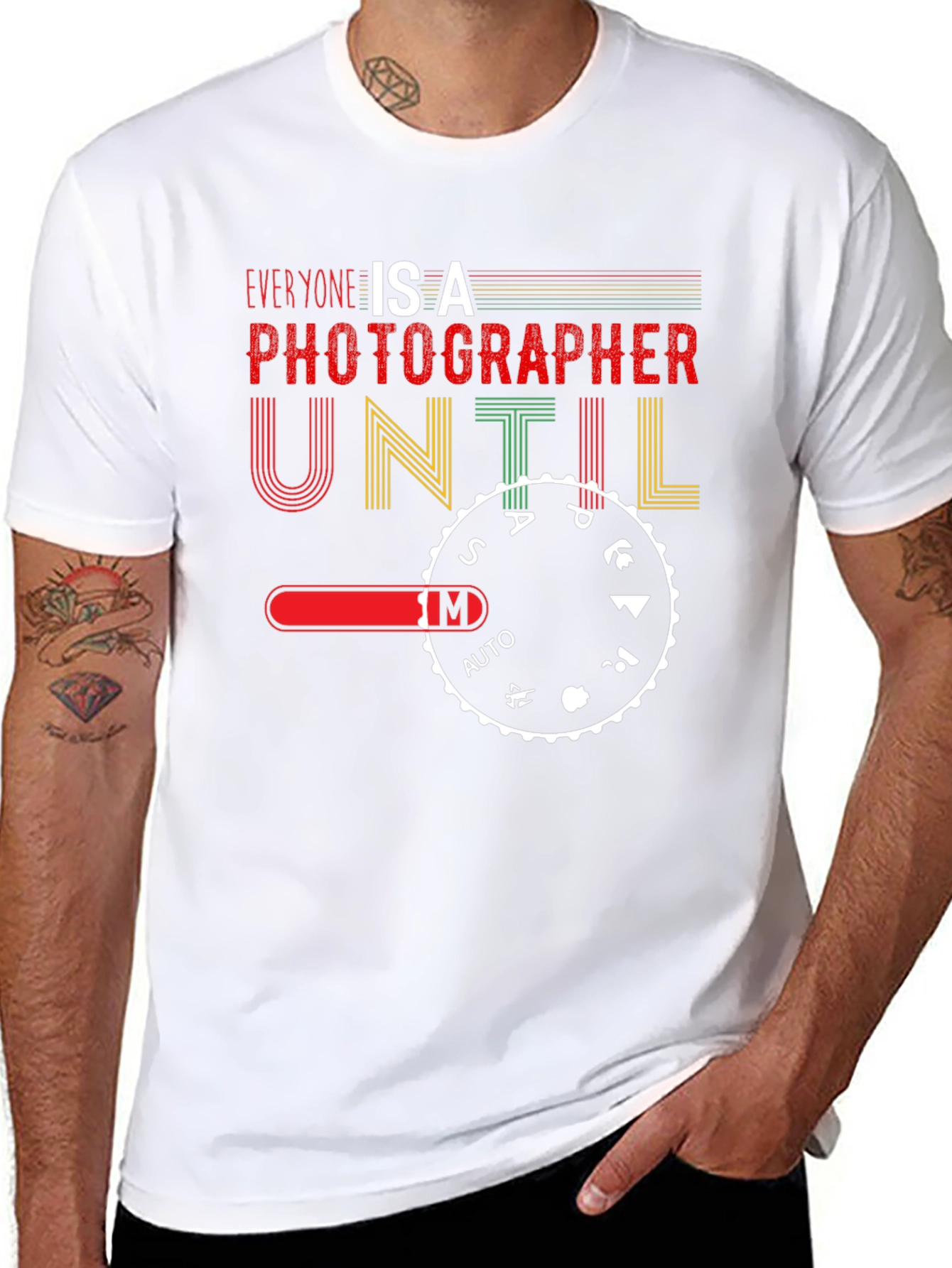 Photographer Mode T-Shirt - Funny Photography Gift