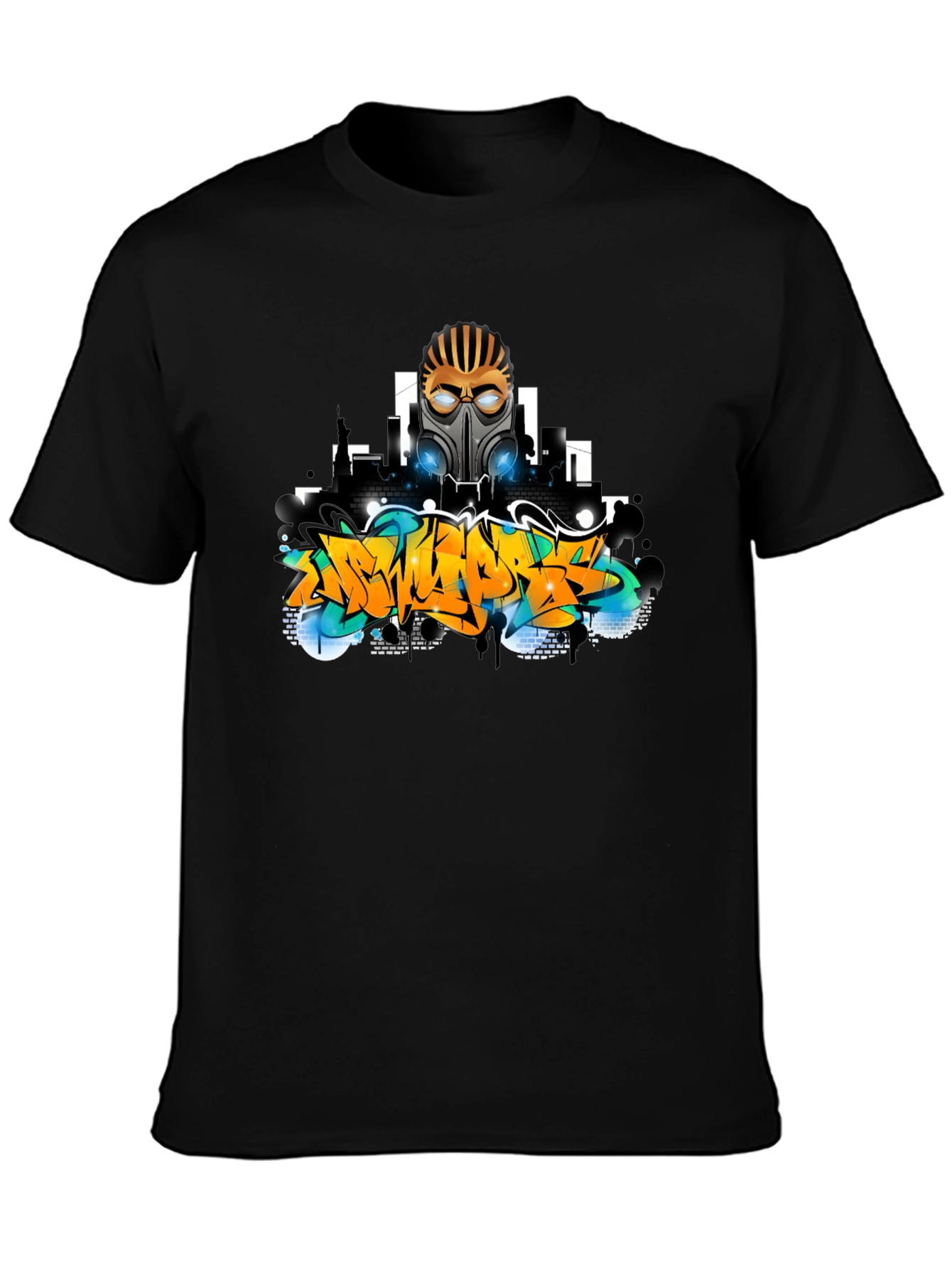 Urban Graffiti T-Shirt: Street Art Style Tee