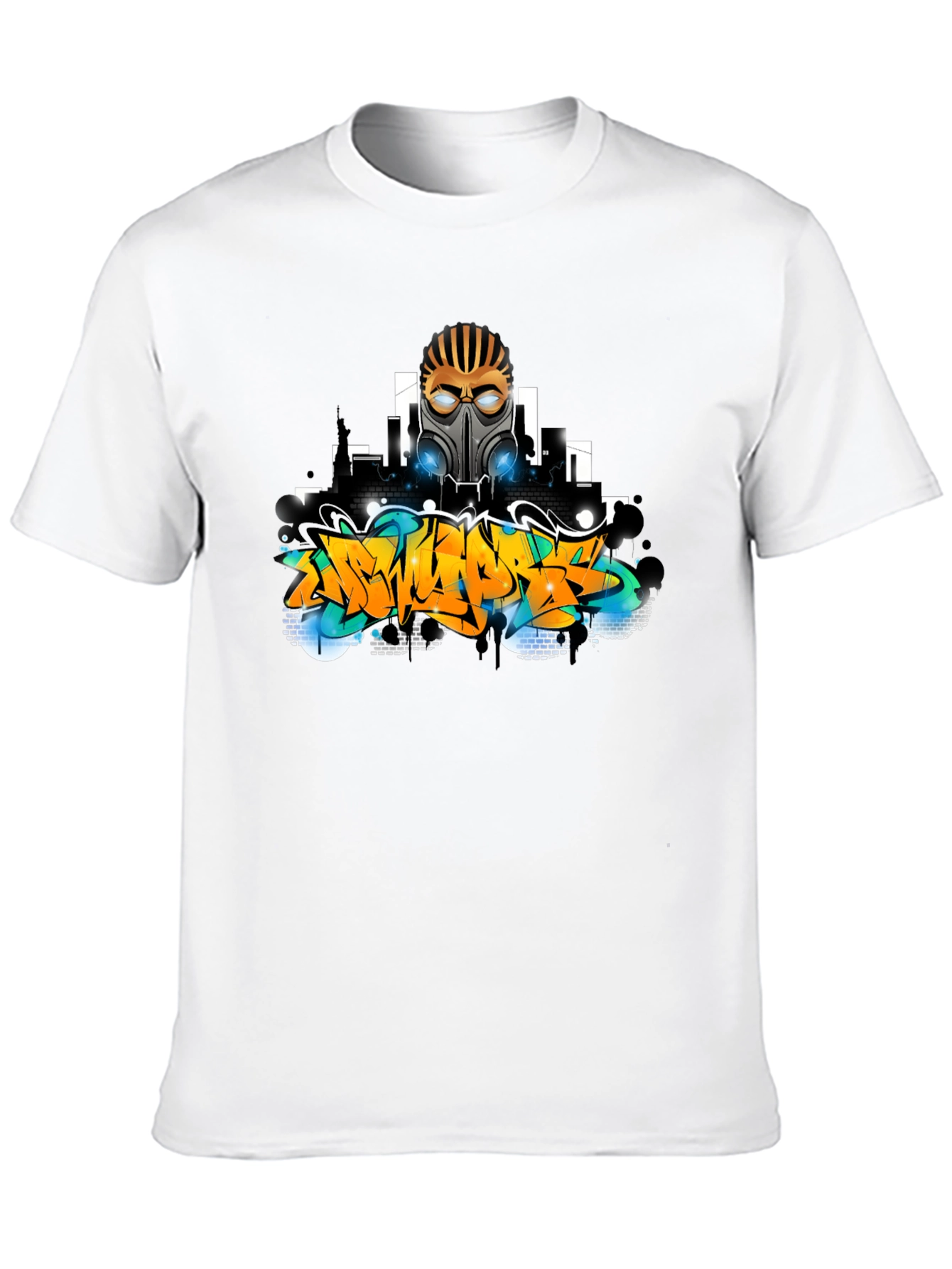 Urban Graffiti T-Shirt: Street Art Style Tee