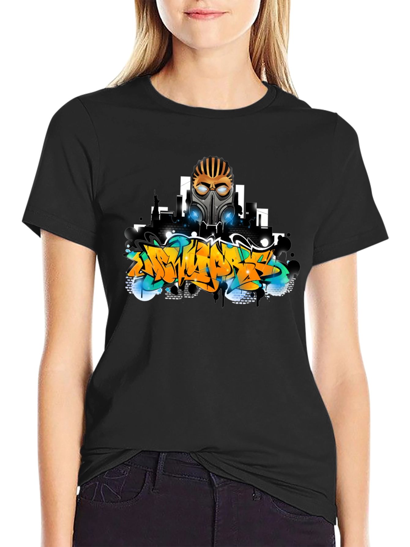 Urban Graffiti T-Shirt: Street Art Style Tee