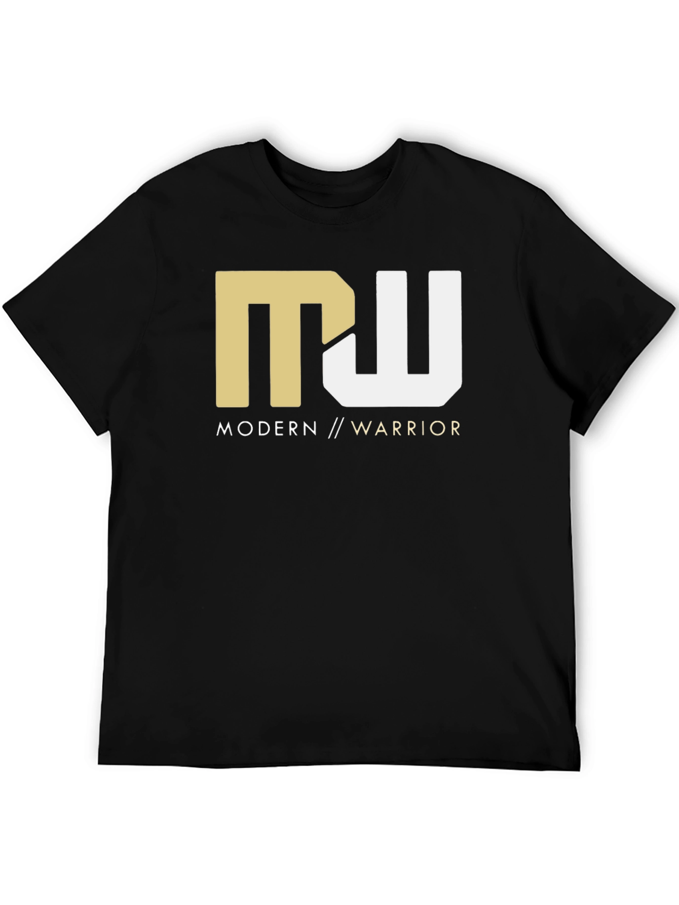 Modern Warrior Graphic Tee - Black