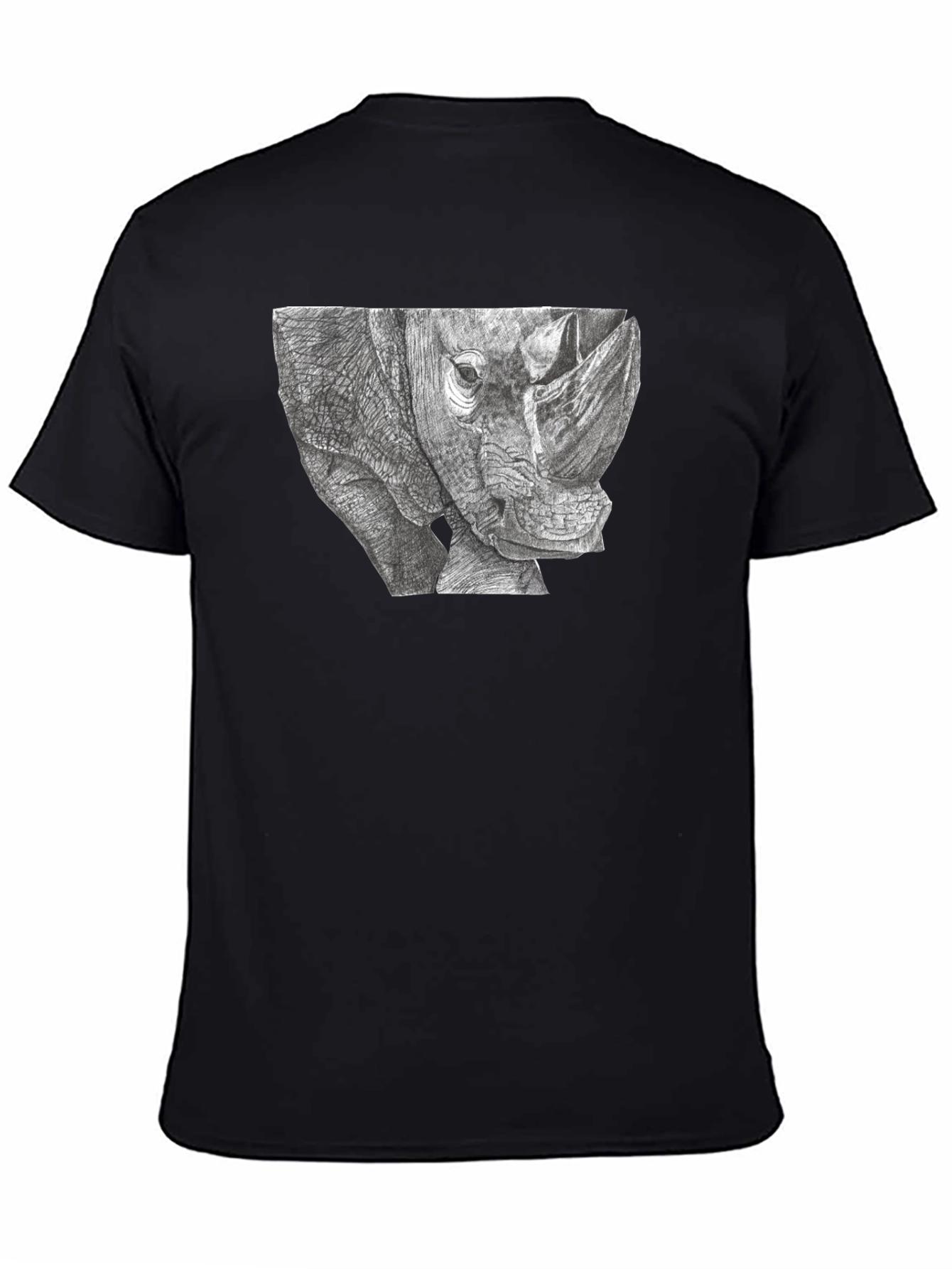 Rhino Graphic T-Shirt - Unique Animal Tee