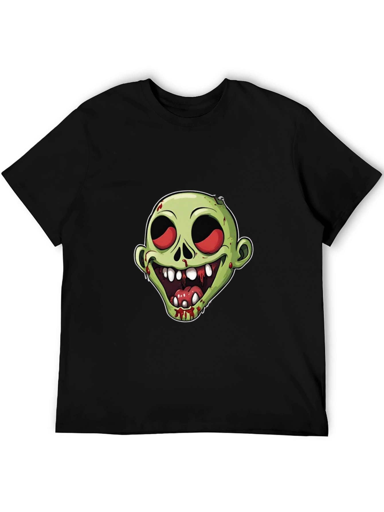 Zombie Graphic T-Shirt - Mens Black Tee
