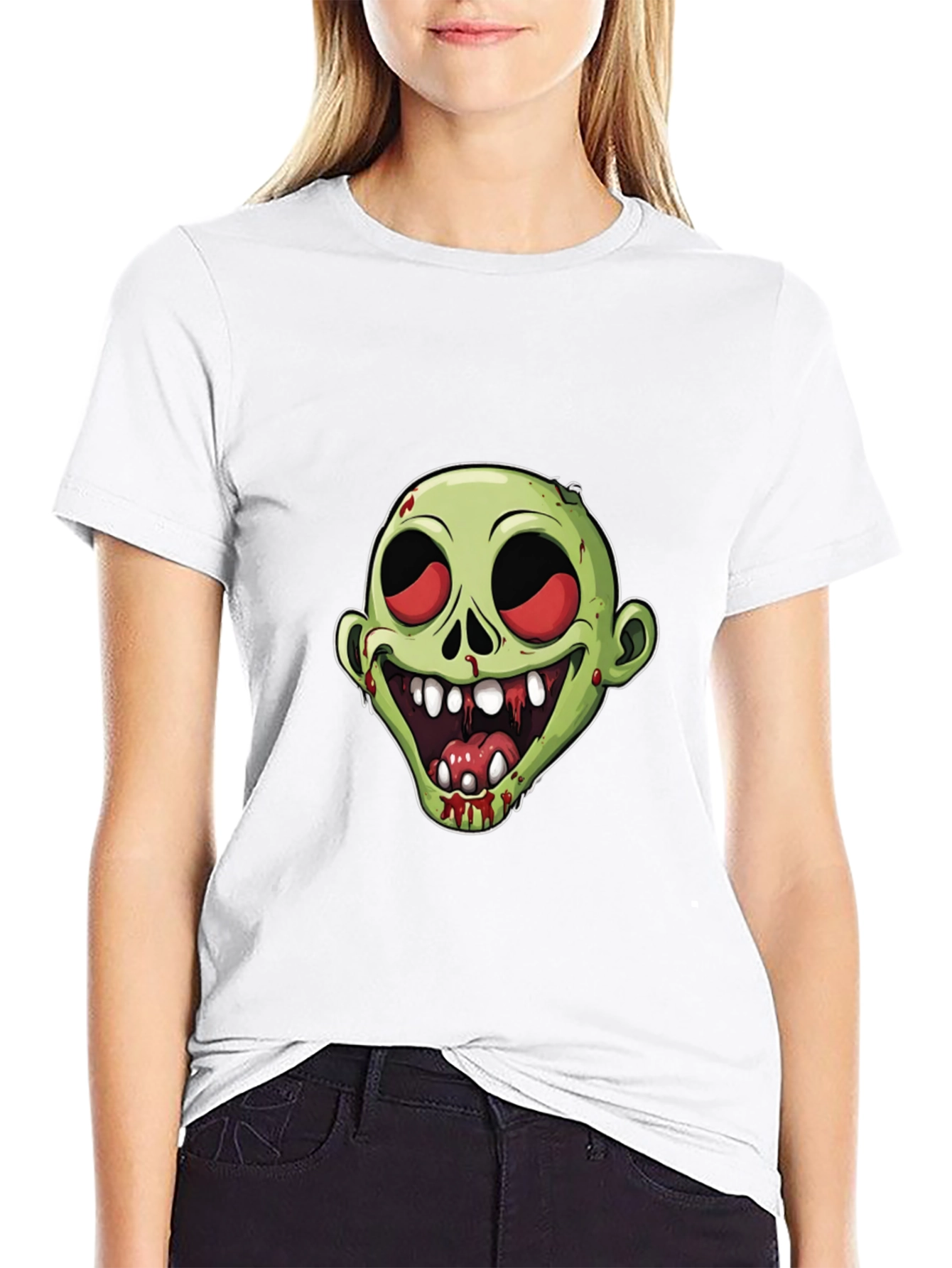 Zombie Graphic T-Shirt - Mens Black Tee