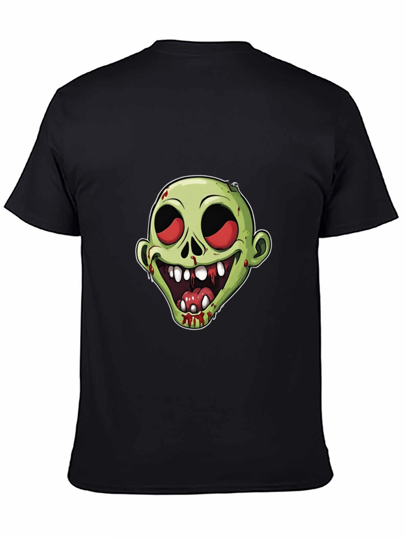 Zombie Graphic T-Shirt - Mens Black Tee