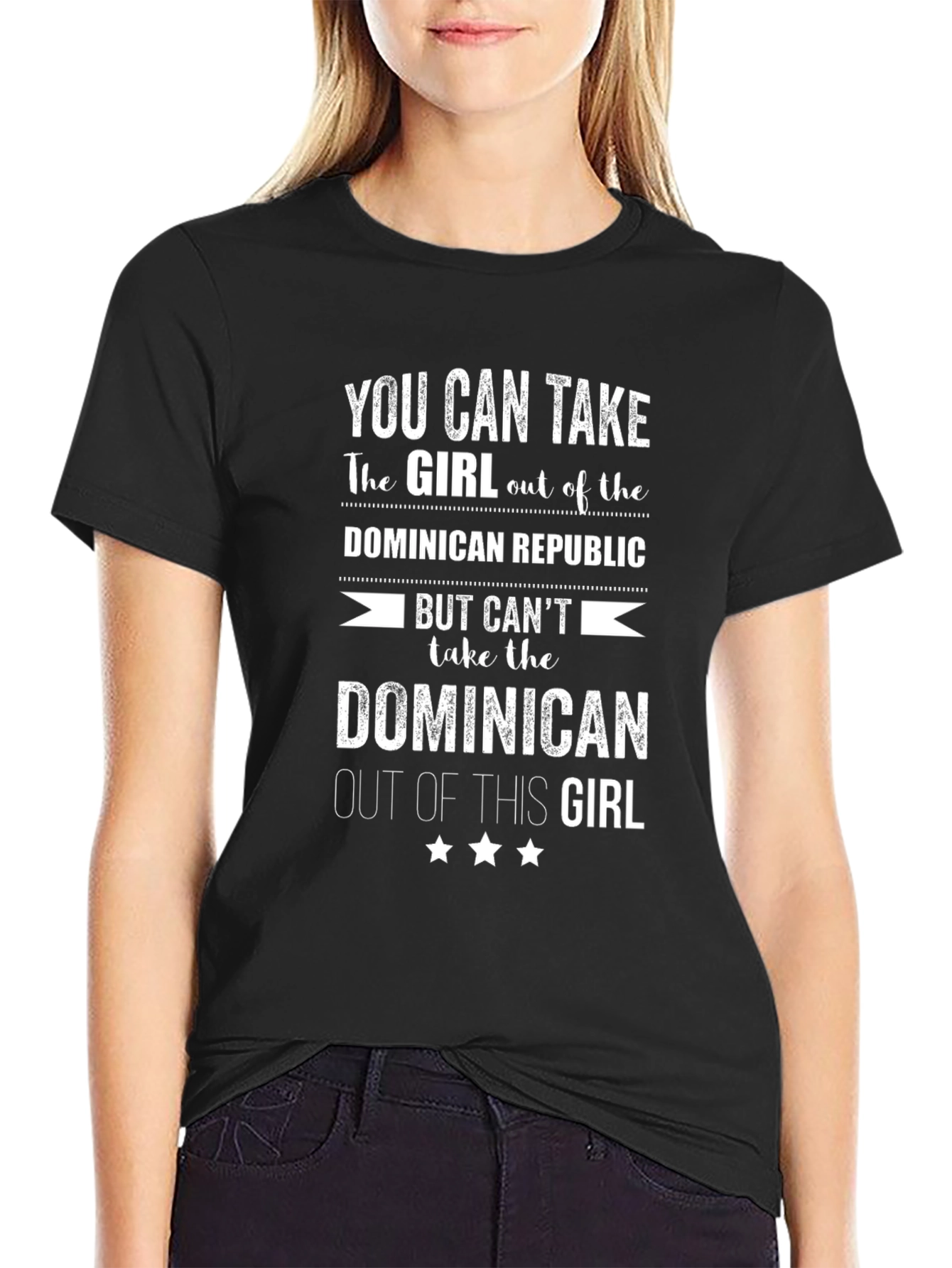 Dominican Republic Girl T-Shirt