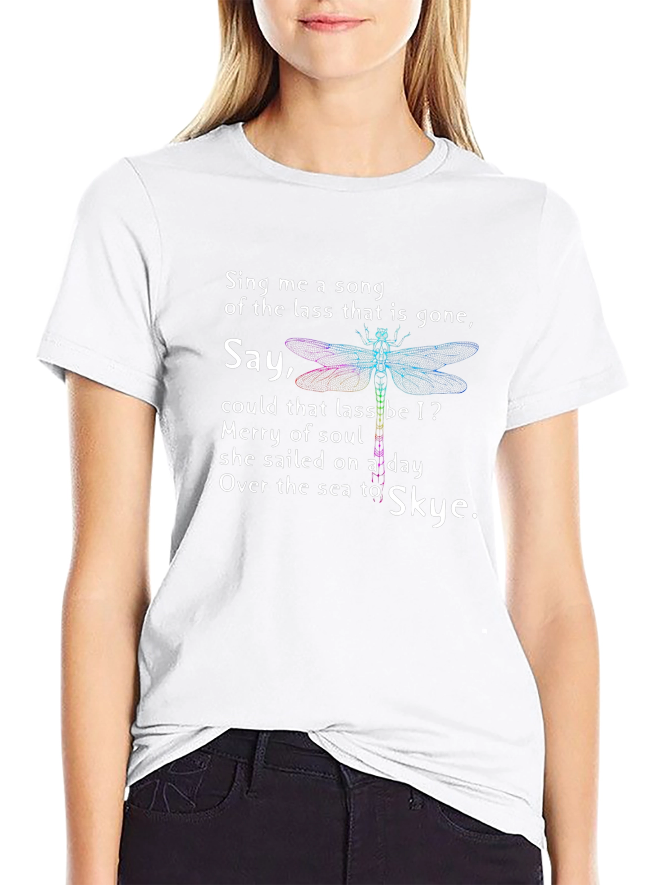 Dragonfly Skye Song T-Shirt - Stylish Graphic Tee
