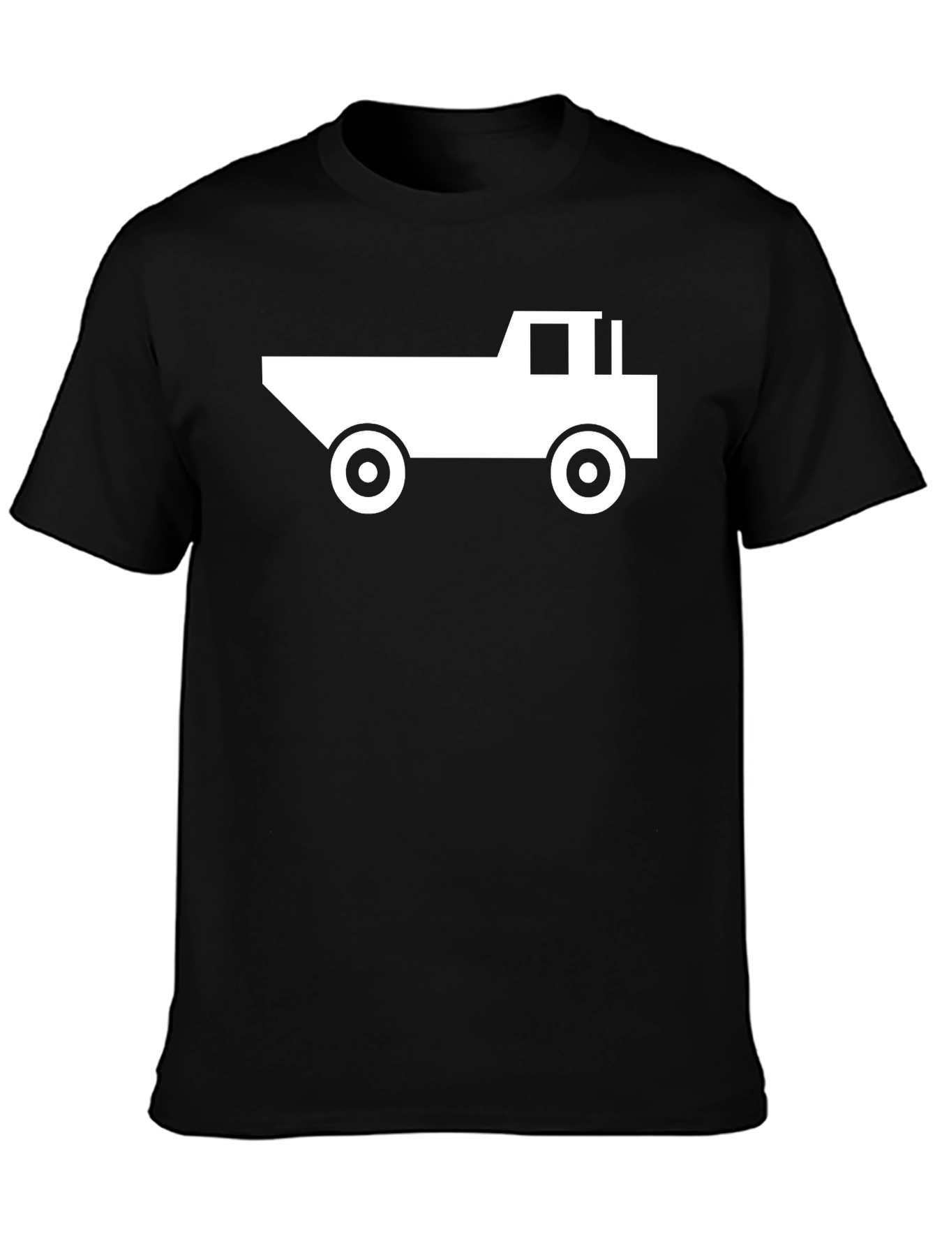 Dump Truck Graphic Tee - Black