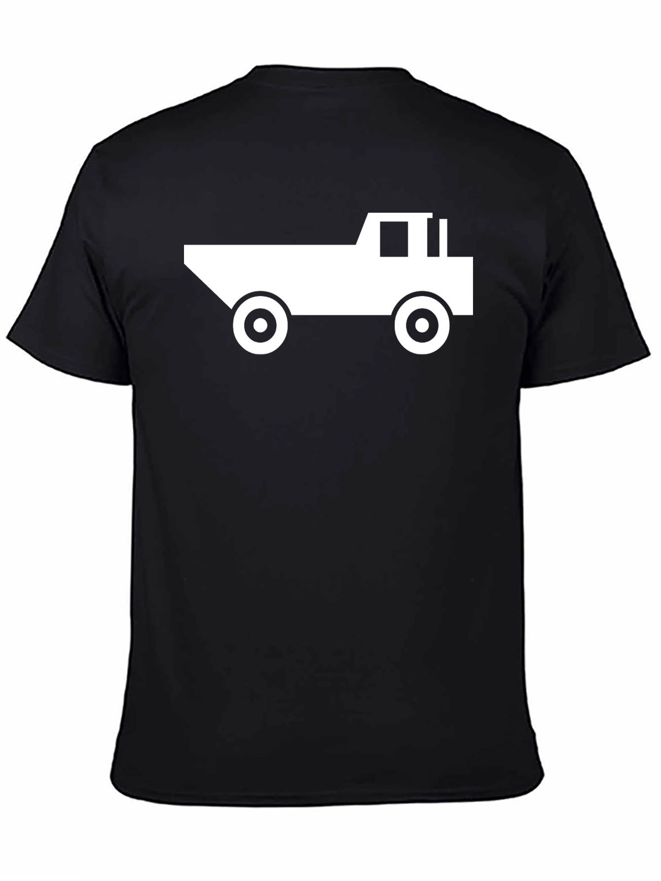 Dump Truck Graphic Tee - Black