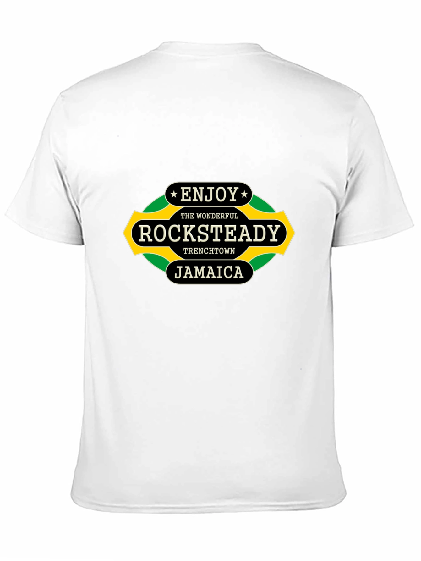 Rocksteady Jamaica Black T-Shirt