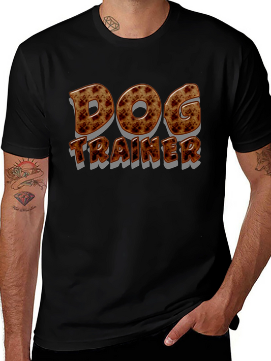 Dog Trainer Novelty Graphic T-Shirt