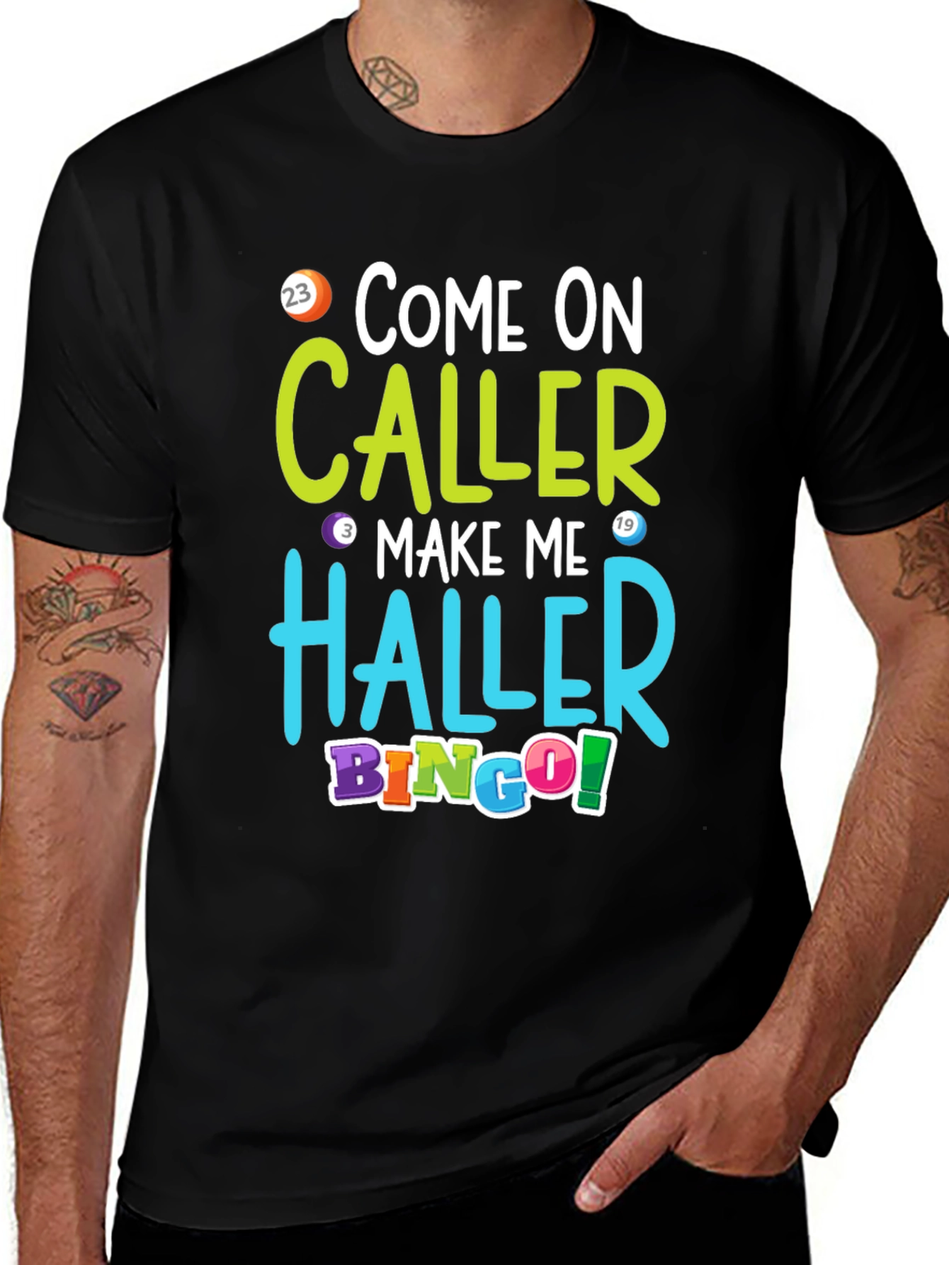 Come On Caller Bingo T-Shirt