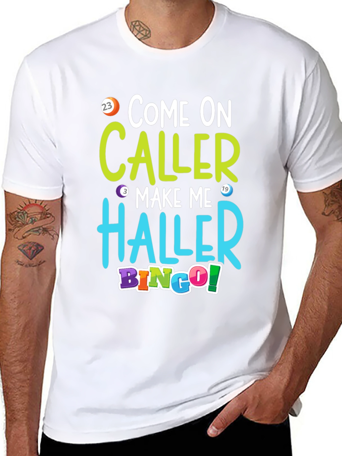 Come On Caller Bingo T-Shirt