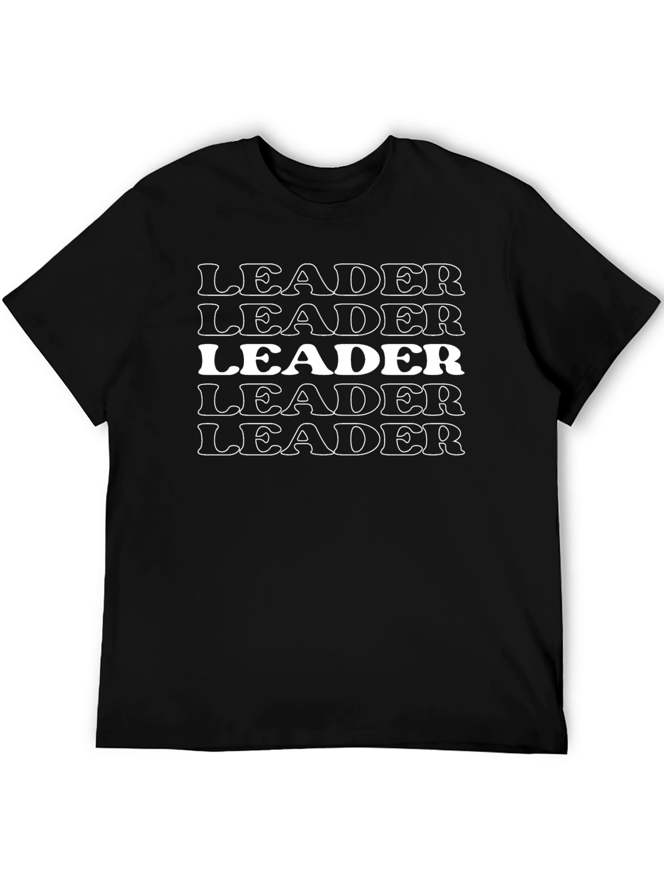 Leader Graphic Tee - Black T-Shirt
