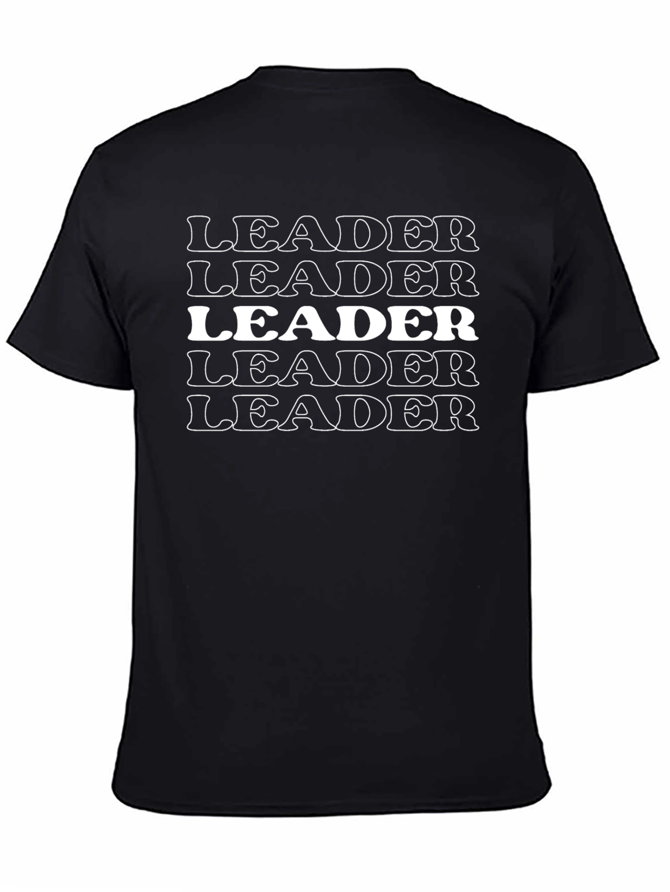 Leader Graphic Tee - Black T-Shirt