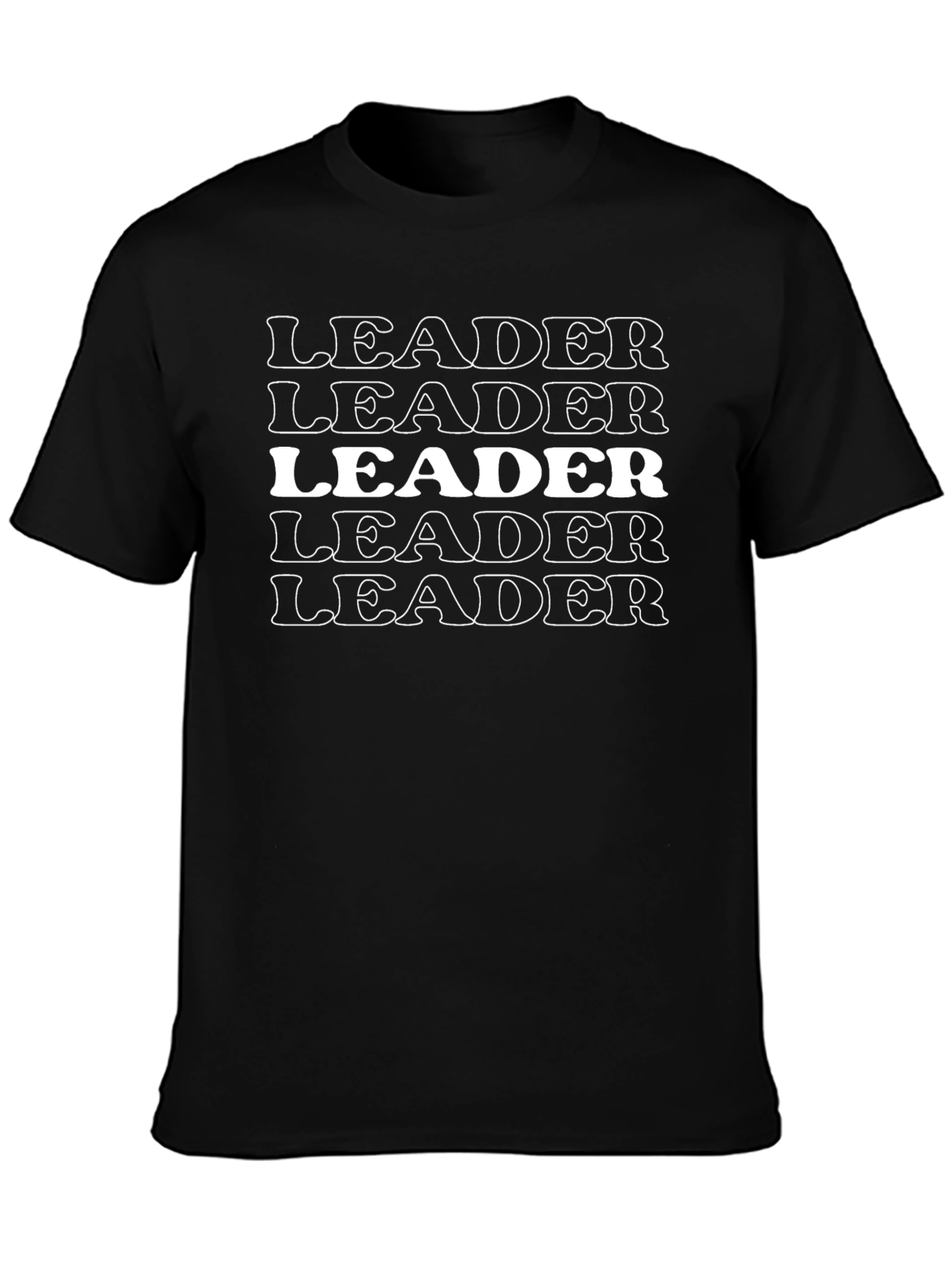Leader Graphic Tee - Black T-Shirt